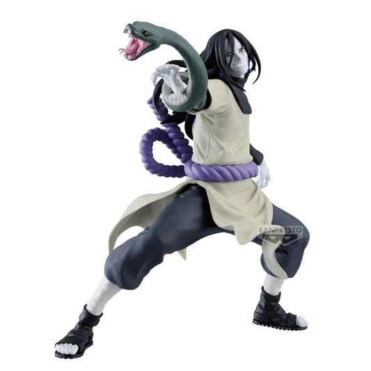Figura de Orochimaru de Naruto Shippuden con una serpiente