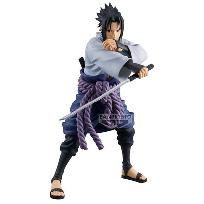 Figura de Sasuke Uchiha Grandista de Naruto Shippuden con espada