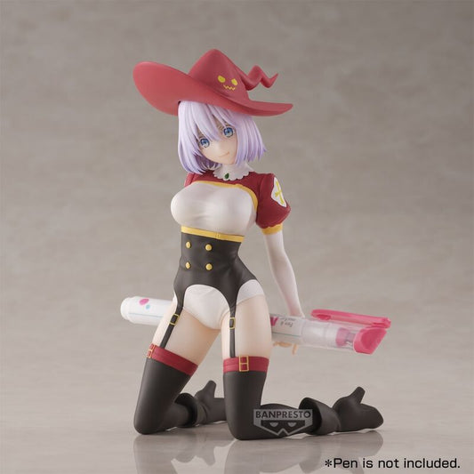 Figura BANPRESTO de Ikora con sombrero rojo y cabello lila - 2