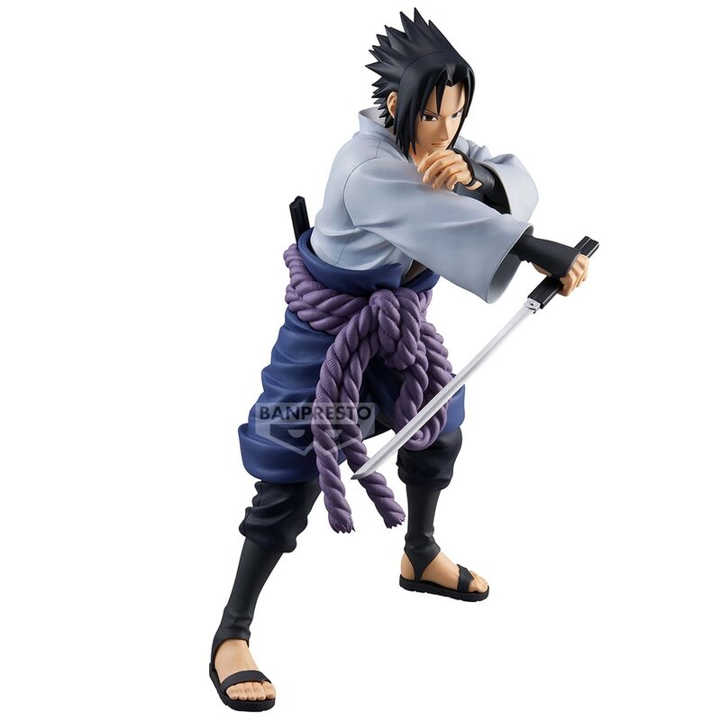 Figura de Sasuke Uchiha Grandista de Naruto Shippuden con espada - 2