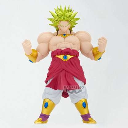 Figura Super Saiyan Broly de Dragon Ball Z con cabello verde y pose de combate - 2
