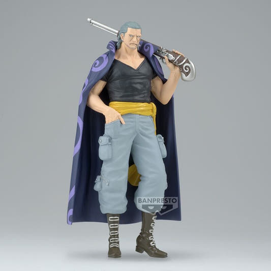 Figura de Benn Beckman de One Piece con capa morada y arma - 2
