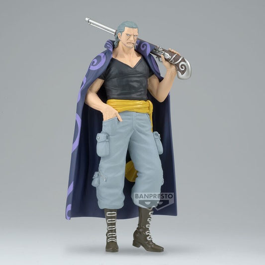 Figura de Benn Beckman de One Piece con capa morada y arma - 2