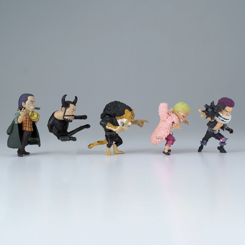 Figuras Banpresto World Collectable Rival de One Piece en cinco variantes - 2