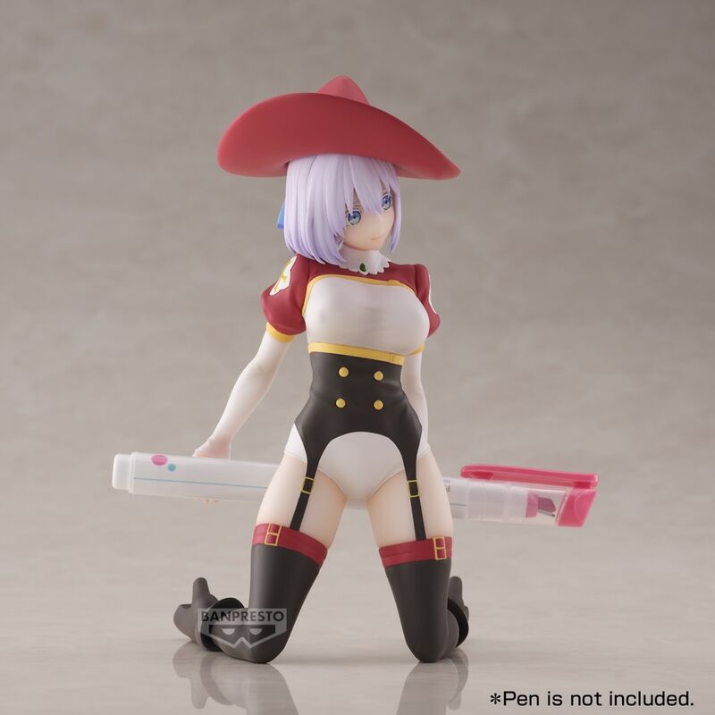 Figura BANPRESTO de Ikora con sombrero rojo y cabello lila - 3