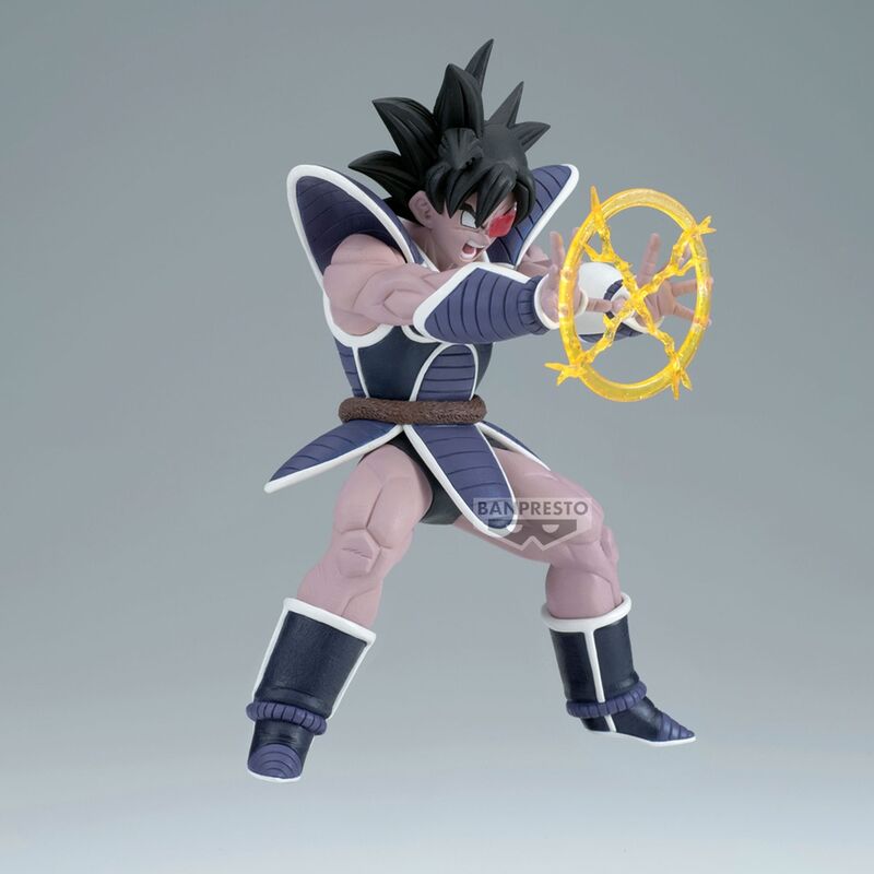 Figura de Turles de Dragon Ball Z con armadura Saiyajin y efecto dorado - 3