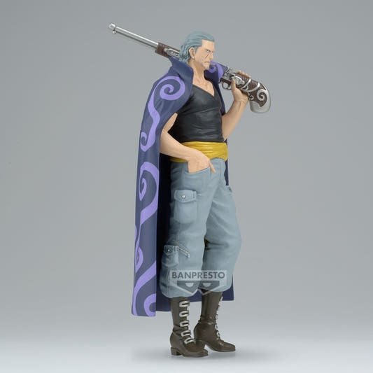 Figura de Benn Beckman de One Piece con capa morada y arma - 3
