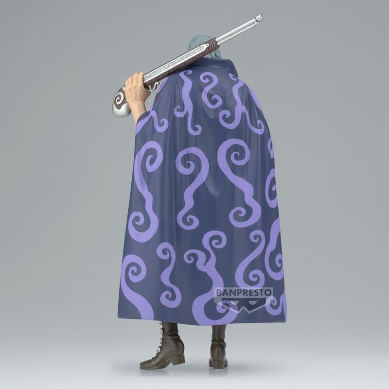 Figura de Benn Beckman de One Piece con capa morada y arma - 5