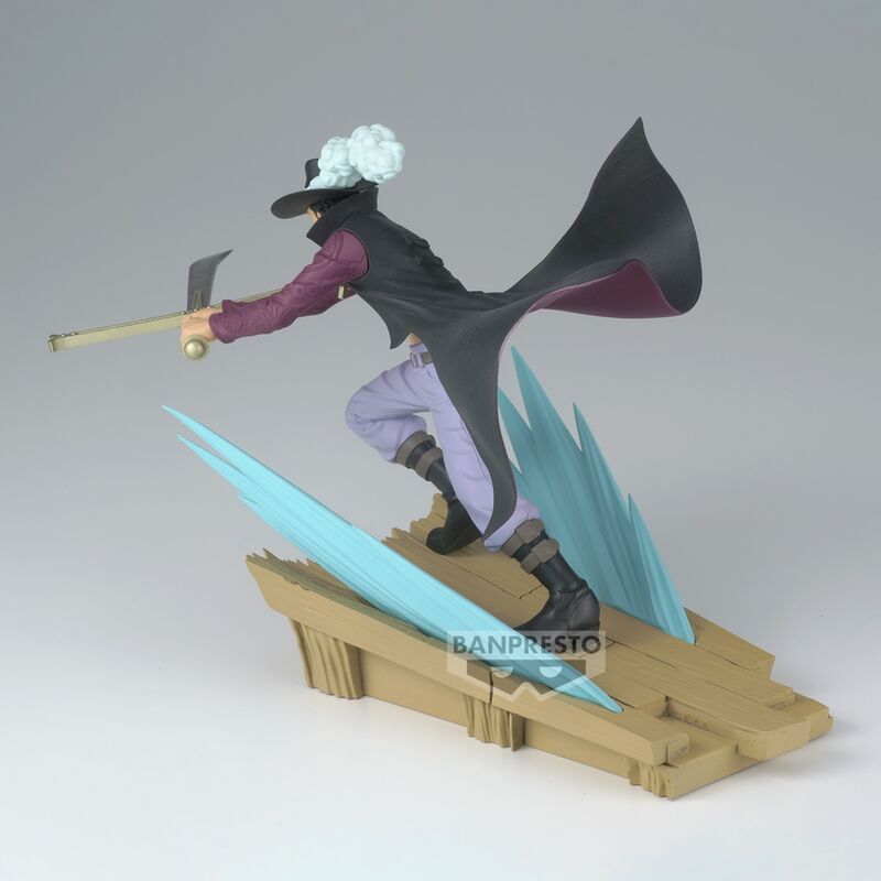 Figura de Dracule Mihawk de One Piece con espada y base escénica - 5