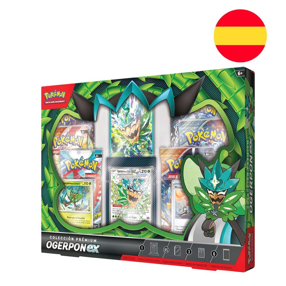 Estuche Colección Premium Ogerpon ex de Pokémon TCG - 2