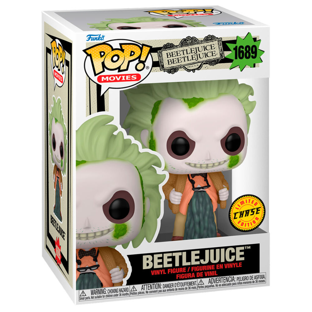 Figura Funko POP! Chase de Bitelchus de Beetlejuice 2 en caja