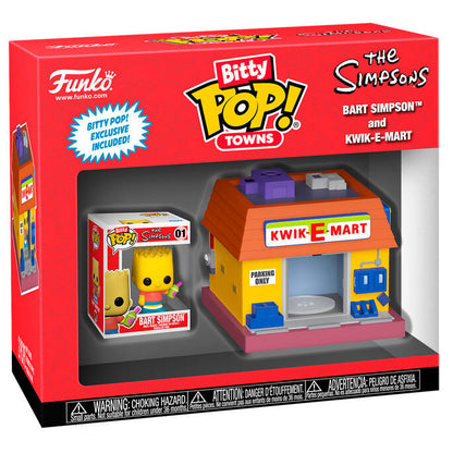 FUNKO Bitty POP! de Bart Simpson frente al Kwik-E-Mart - 2