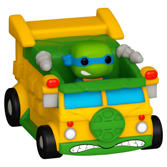 FUNKO Bitty POP! Rides de Leonardo con Turtle Van de Tortugas Ninja - 2