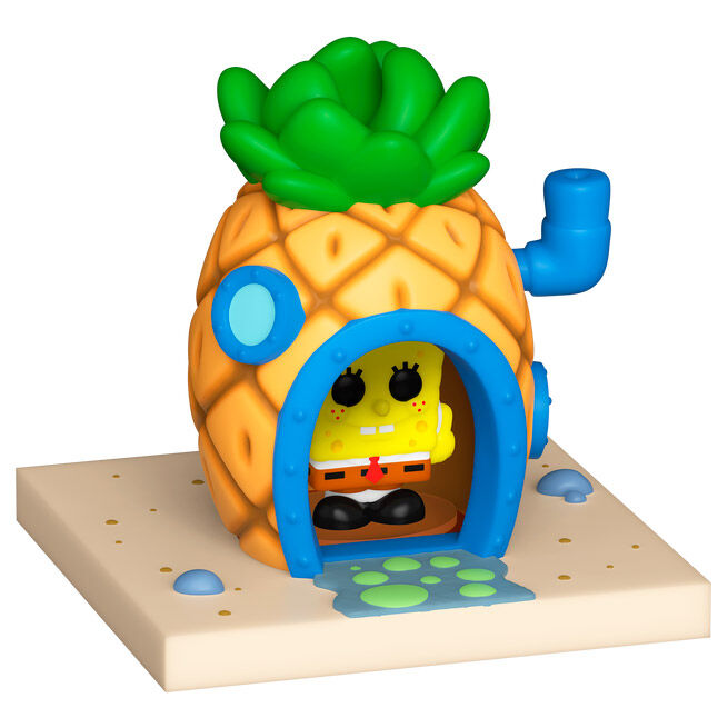 FUNKO Bitty POP! Town de Bob Esponja con su casa piña - 2