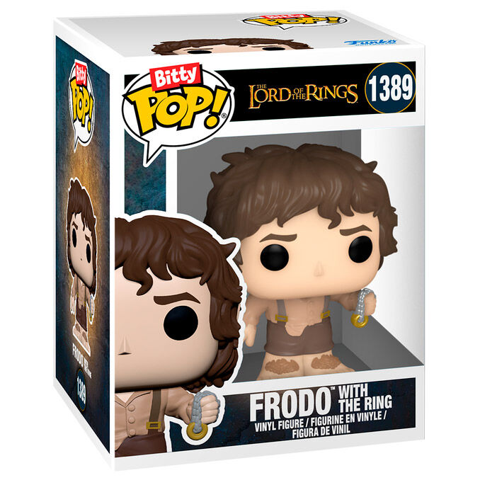 FUNKO Bitty POP! Town de Frodo Baggins junto a una casa de la Comarca - 3