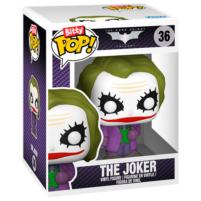 Display Funko Bitty Pop! Bat-Signal de Batman con figuras de Batman y The Joker - 4