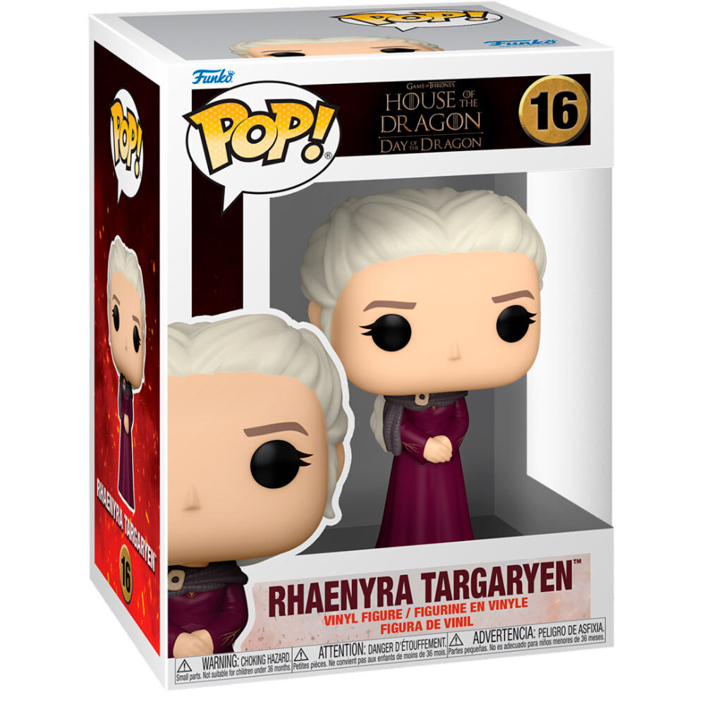 Figura Funko POP! de Rhaenyra Targaryen en caja