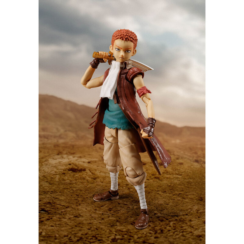 Figura articulada S.H.Figuarts de Isidro de Berserk con daga de Salamandra - 2