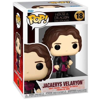 Figura Funko POP! de Jacaerys Velaryon en su caja