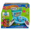 Set Bowl de Inodoro Skate Hot Wheels con monopatín para dedos y zapatillas