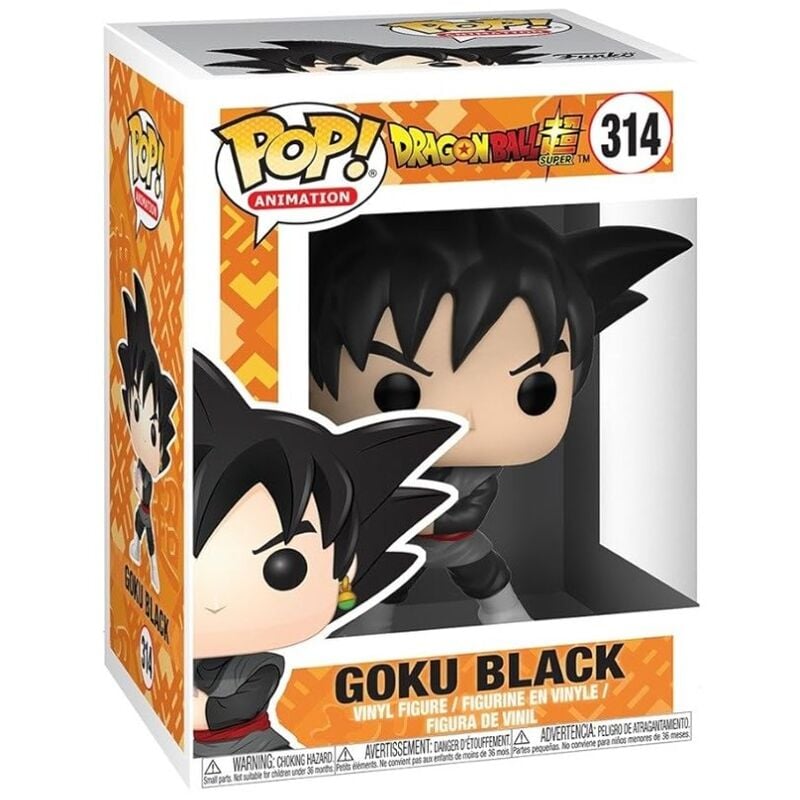 Figura Funko POP! Goku Black de Dragon Ball Super nº 314 en caja