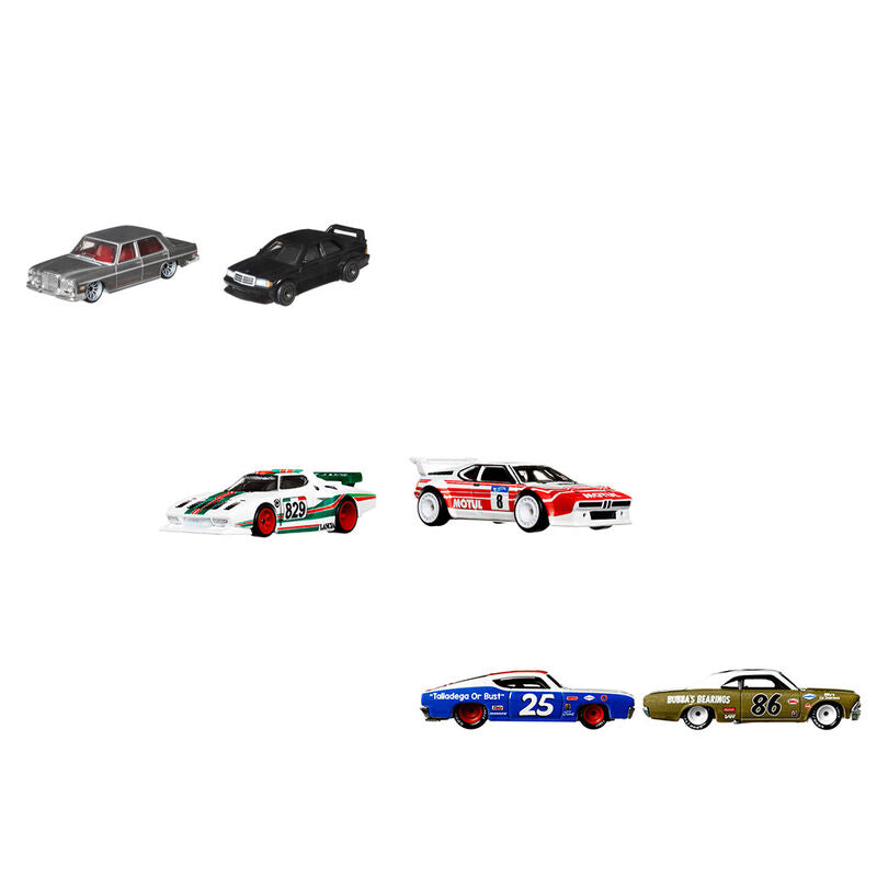 Blíster Hot Wheels Premium con dos coches metálicos