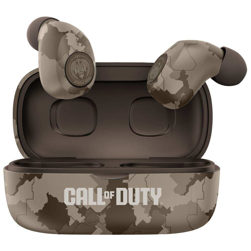 Auriculares inalámbricos TWS Call of Duty con diseño de camuflaje