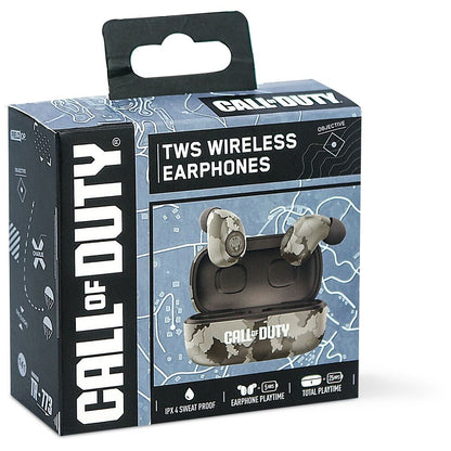 Auriculares inalámbricos TWS Call of Duty con diseño de camuflaje - 9