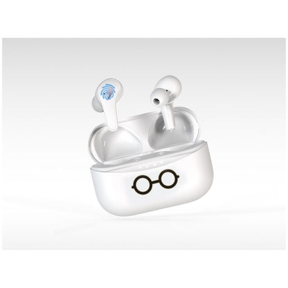 Auriculares inalámbricos TWS Harry Potter blancos con estuche - 4