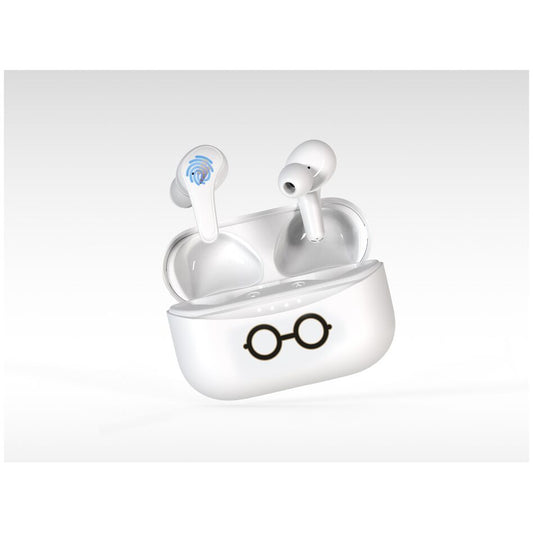 Auriculares inalámbricos TWS Harry Potter blancos con estuche - 4