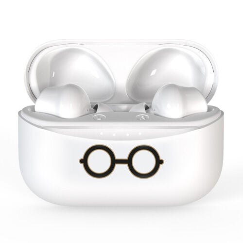 Auriculares inalámbricos TWS Harry Potter blancos con estuche - 5