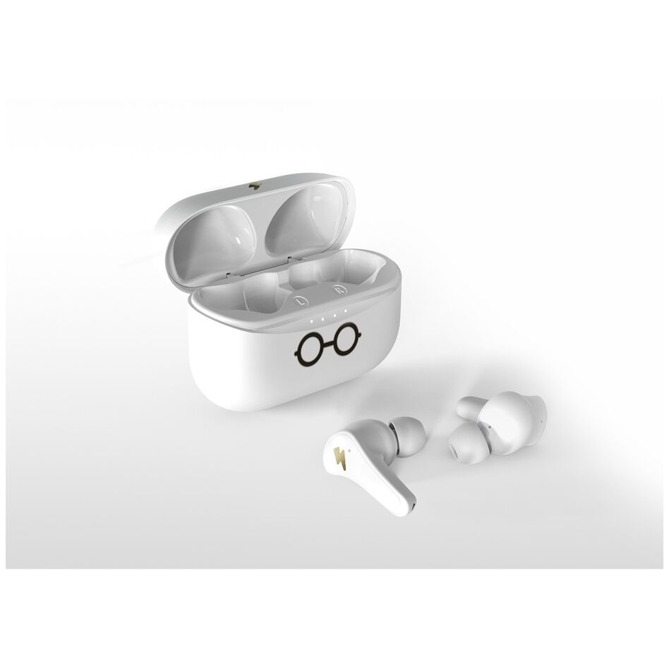 Auriculares inalámbricos TWS Harry Potter blancos con estuche - 8