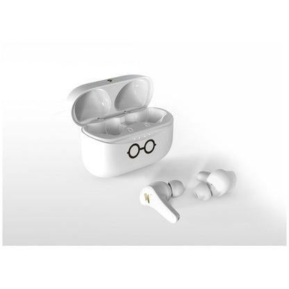 Auriculares inalámbricos TWS Harry Potter blancos con estuche - 8