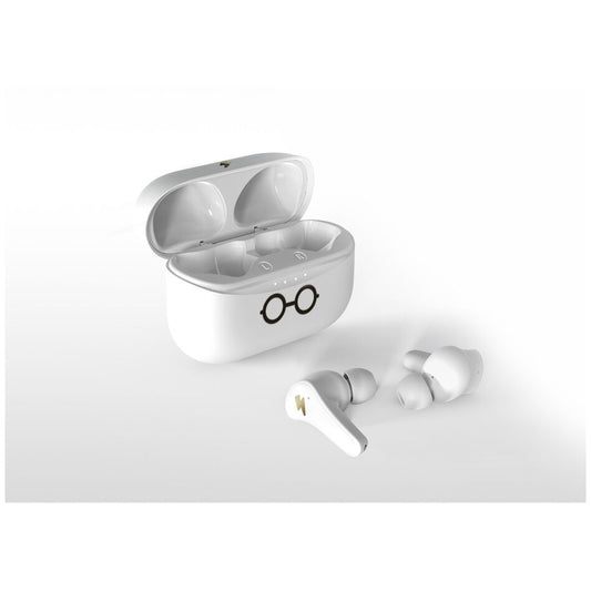 Auriculares inalámbricos TWS Harry Potter blancos con estuche - 8