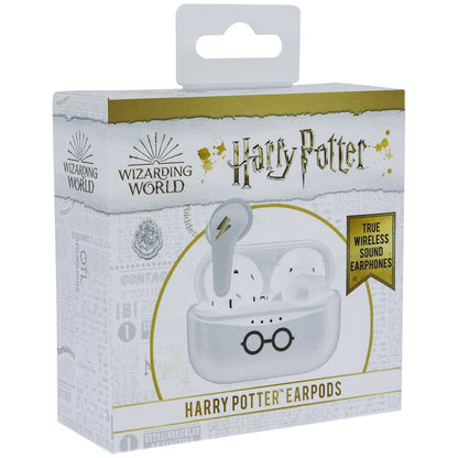 Auriculares inalámbricos TWS Harry Potter blancos con estuche - 10