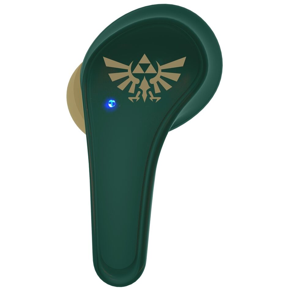 Auriculares inalámbricos The Legend of Zelda verdes con estuche - 3