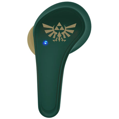Auriculares inalámbricos The Legend of Zelda verdes con estuche - 3