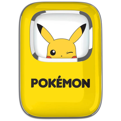 Auriculares inalámbricos TWS Pikachu Pokémon amarillos con estuche de carga - 2