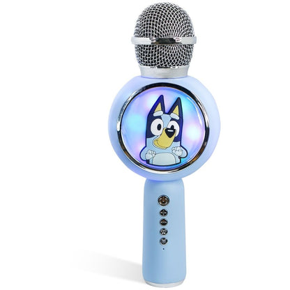 Micrófono altavoz azul de Bluey con luz LED - 3