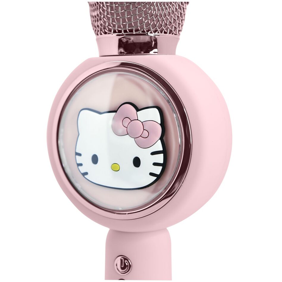 Micrófono altavoz rosa con diseño de Hello Kitty - 3