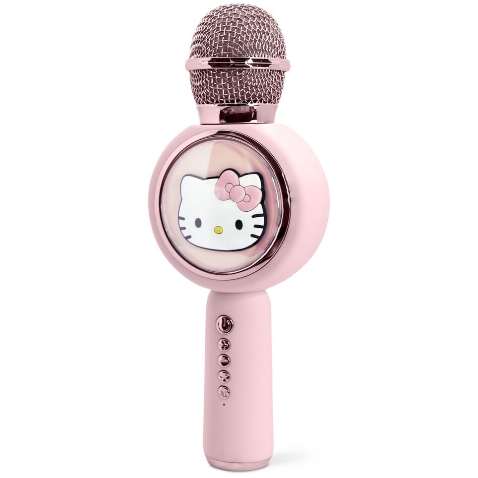 Micrófono altavoz rosa con diseño de Hello Kitty - 4