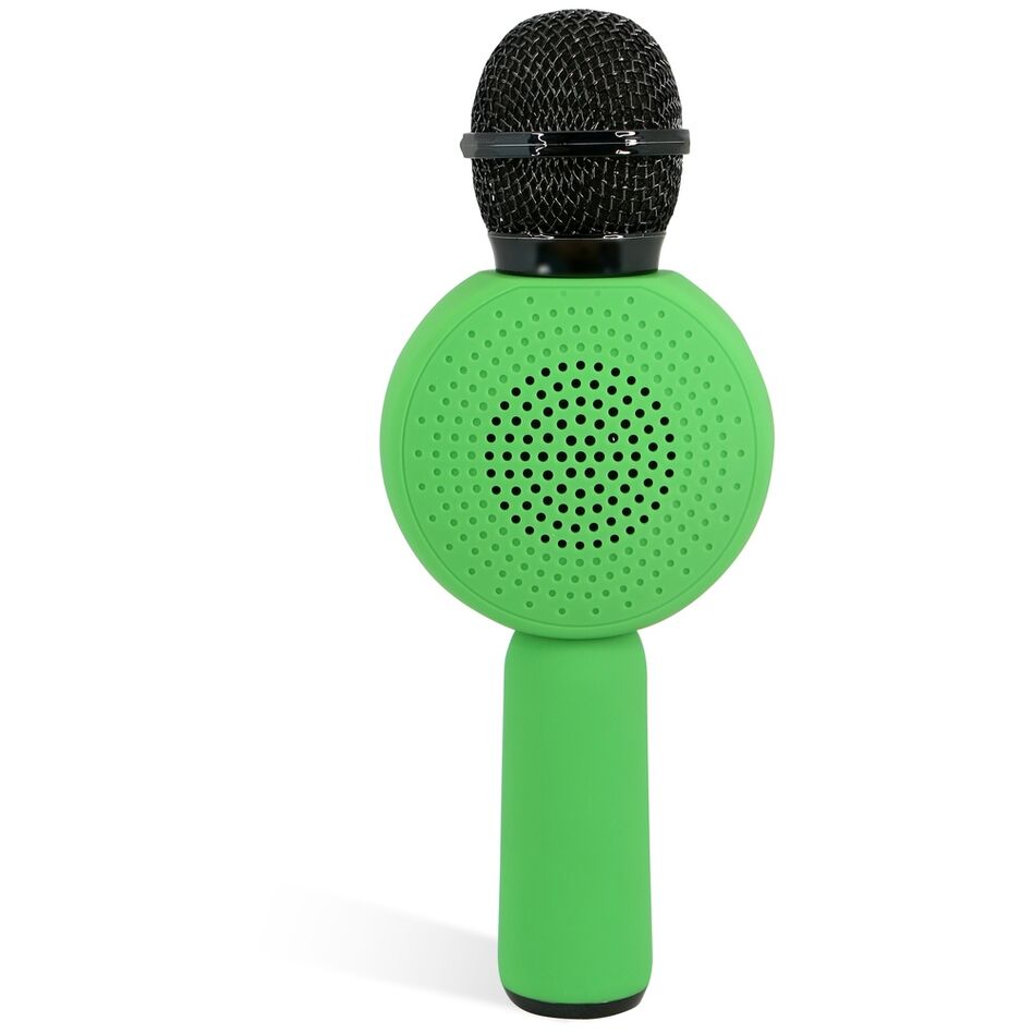 Micrófono altavoz verde Minecraft Creeper con iluminación LED - 7