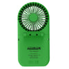 Mini ventilador plegable portátil verde de Minecraft