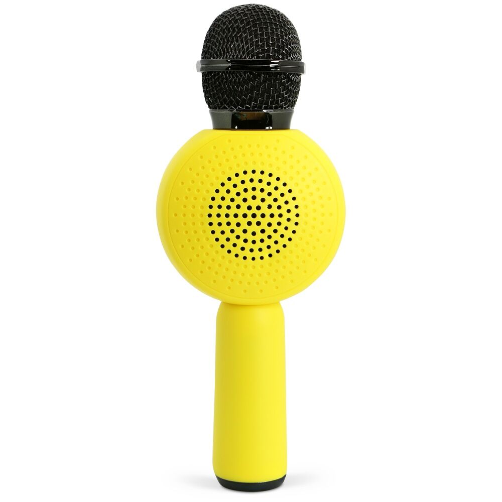 Micrófono altavoz amarillo de Pikachu con iluminación LED - 4