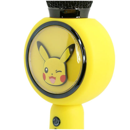 Micrófono altavoz amarillo de Pikachu con iluminación LED - 5