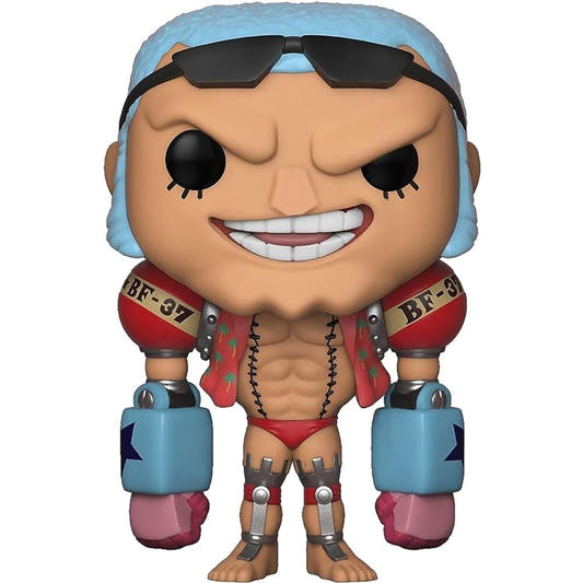 Figura Funko POP! de Franky de One Piece con gafas y brazos azules