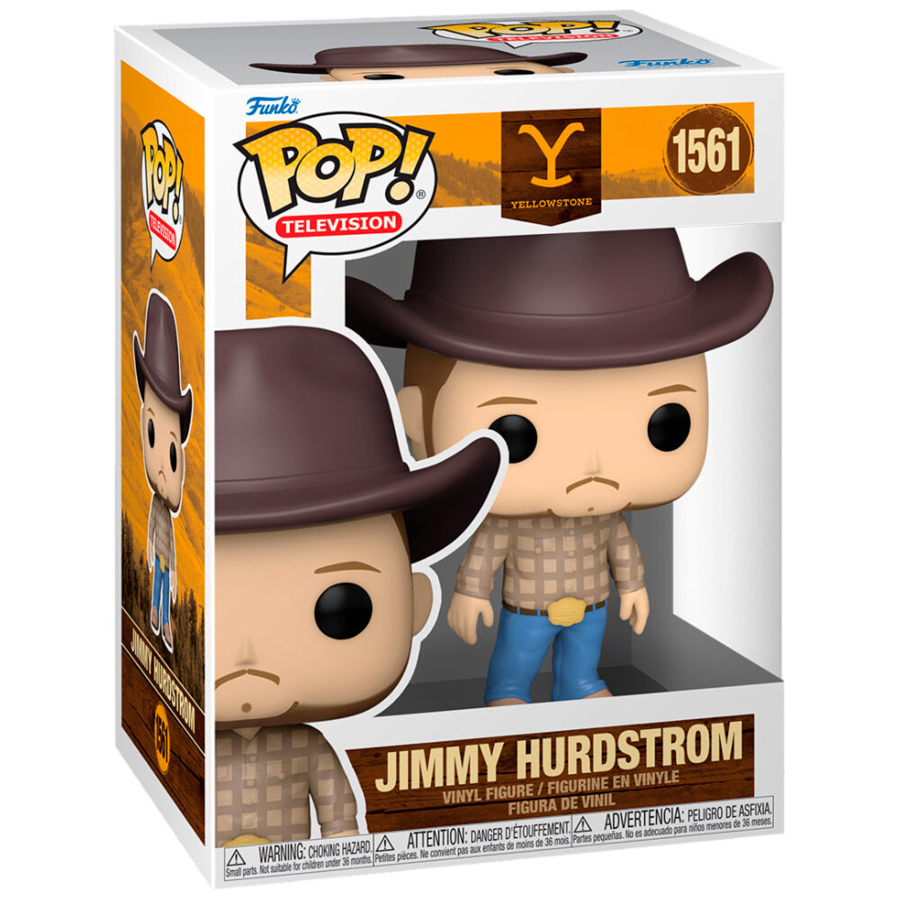 Figura Funko POP! de Jimmy Hurdstrom de Yellowstone 2 en caja