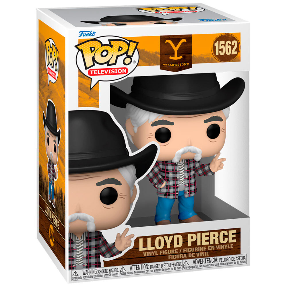 Figura Funko POP! de Lloyd Pierce de Yellowstone en caja