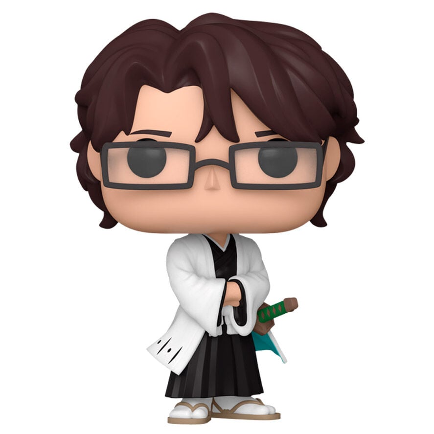 Figura Funko POP! de Sosuke Aizen de Bleach con gafas y espada