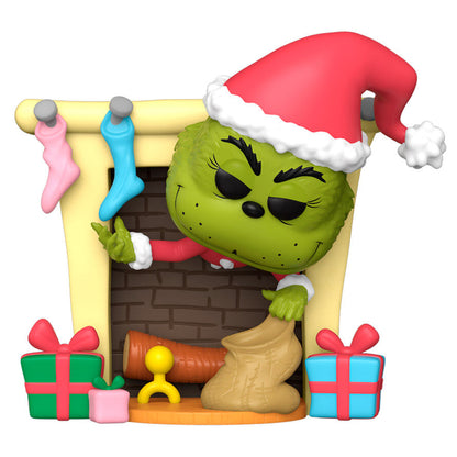 Figura Funko POP! Deluxe de The Grinch con saco y regalos